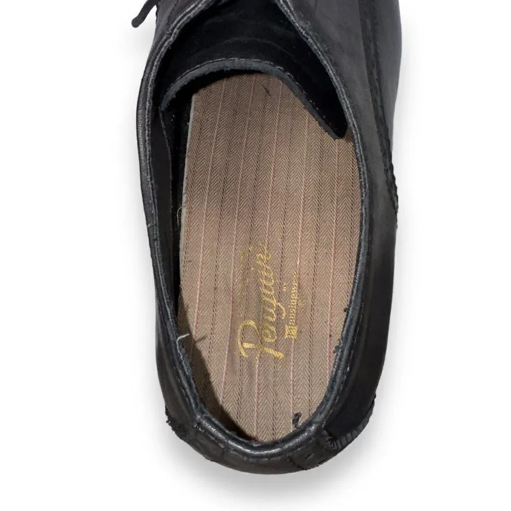 Penguin by Munsingwear Blucher Oxfords Black Leather PBLU201-1‎ Men's 13